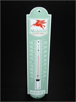 Mobiloil Service Porcelain Thermometer