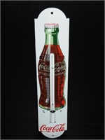Coca Cola Porcelain Thermometer