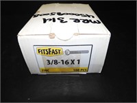 New 100pc Fitfast 3/8-16X1"