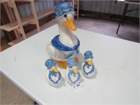 Goose Cookie Jar Lot