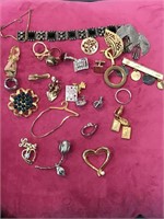 Large Lot of Jewelry Parts and Pieces