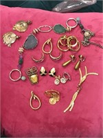 Large Lot of Jewelry Parts and Pieces