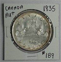 1935  Canadian Dollar  AU+