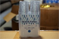 50 Packs of Host and Porter 1 oz Shot Cups