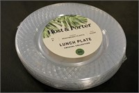 20 Packs of Host and Porter Clear Dessert Plates