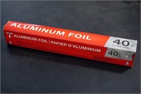 40 Sq. Foot Rolls of Aluminum Foil