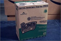 Boxes of Brawny Light Duty Wipers