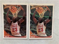 1993 Topps & Topps Gold Michael Jordan Cards