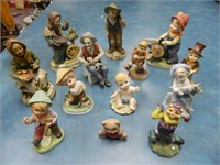 13 COLLECTABLE FIGURINES