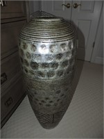 Modern Painted Metal Floor Vase