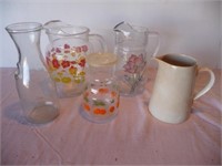 Glass Juice pitchers
