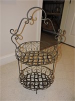 Vintage Metal Vegatable Basket