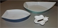 Deltis Portuguese Ceramic Boat Bowls