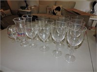 Collection of Assorted Acrylic Stemware