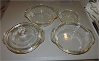 Collection of Pyrex Plates & Casseroles