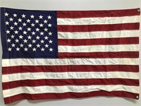 Stitched American flag 33"x22"