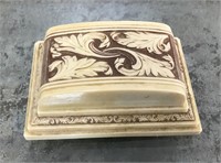 French Ivory  Double Ring Calgary Jewelry Box