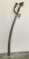 Sword souvenir 33.5" with ornate handle