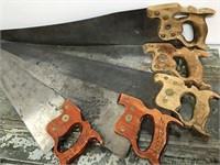 Vintage hand saws (5)