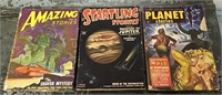 Vintage sci-fi magazines (3)