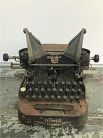 Very Rare 1905 No3 Oliver Bat Wing Typewriter