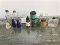 Lot of small Medicine Bottles