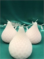 PINK LED PEAR CANDLES