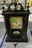 17.5" Sessions Ship Clock With Pendulum And Key