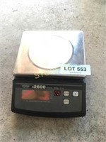 i2600 Digital Scale - Button Cracked