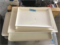 8 Asst Serving Platters