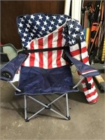 Two Patriotic Bag Chairs