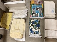 Assorted Linens And Items