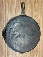 Cast Iron Number 12 14 Inch Skillet
