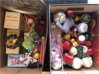 Misc. Christmas, Some Vintage (2 Boxes)