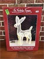24" Light Up Christmas Reindeer