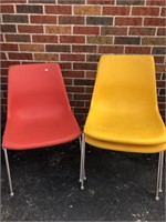 Qty 3 - Vintage Krueger Chairs