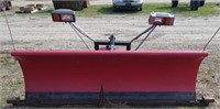 Unimount  90"W snowplow blade and mount with plow