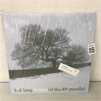 KD LANG HYMNS OF THE 49TH PARALLEL RECORDING ALBUM