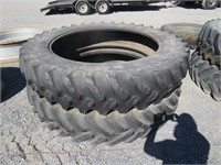 (2)Firestone 14R46 Tires w/Rims