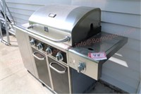 Kenmore stainless steel grill and table