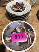 Norman Rockwell & Other Décor Plates
