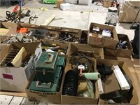 17 Boxes of Misc Garage Items-Tools & More