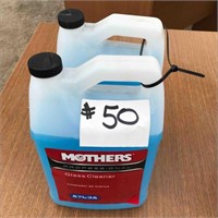 2x 1gal Of Mothers Professional Glass Cleaner