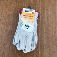 3 Pair Of Small Leather Gloves By Genuine Joe