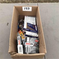 1/2 Small Box Of Assorted Spark Plugs