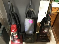3 Vacuum Cleaners
