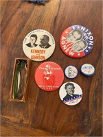 Vintage Politcal Buttons