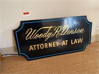 Woody Denson Attorney At Law Sign