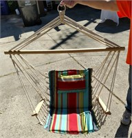 Hammock Chair/Wooden Arms, By Backyard Creations