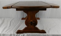 Small Wooden Drop Leaf Table,
